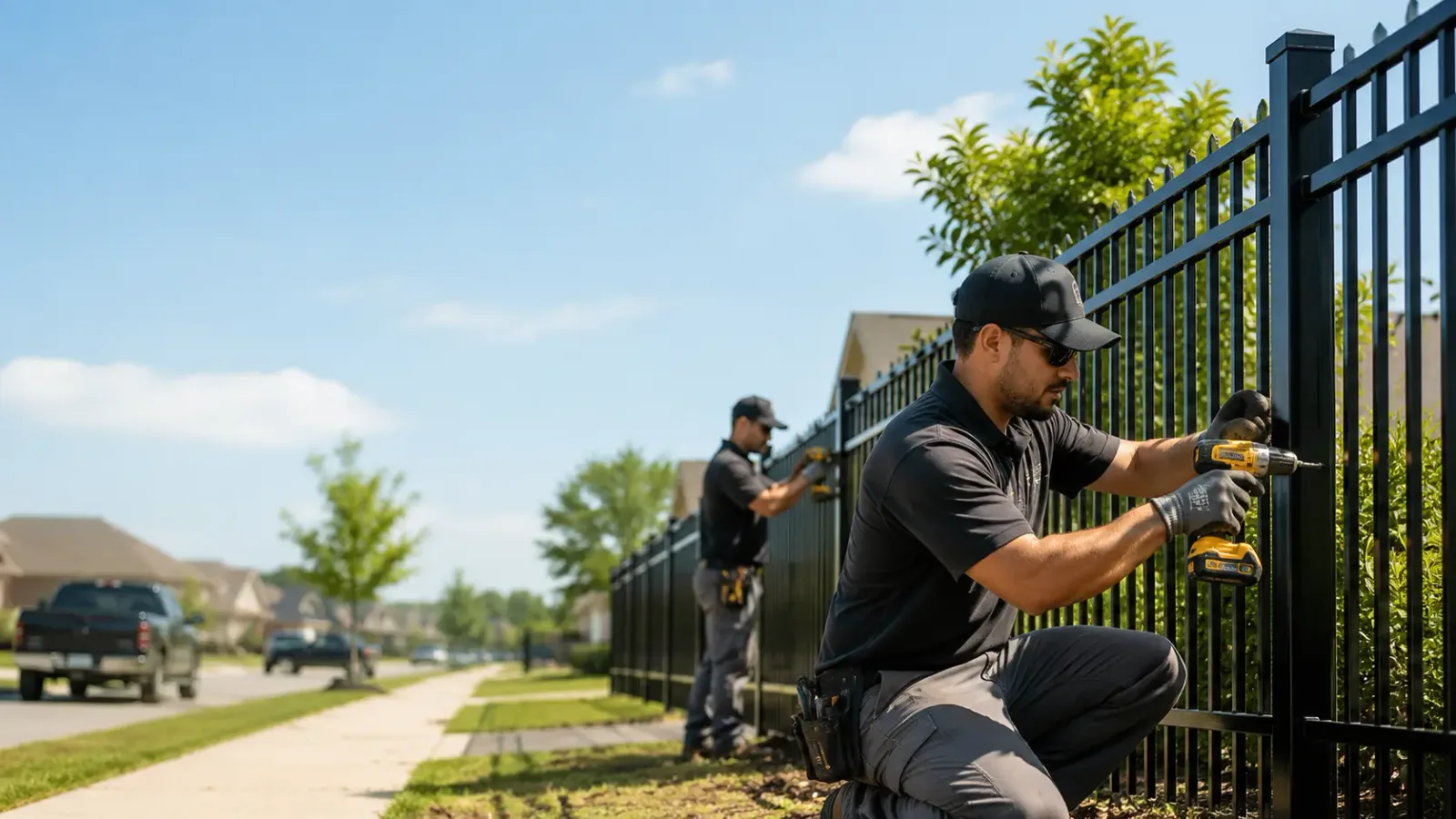 Metal Fence Installation in Granger, TX